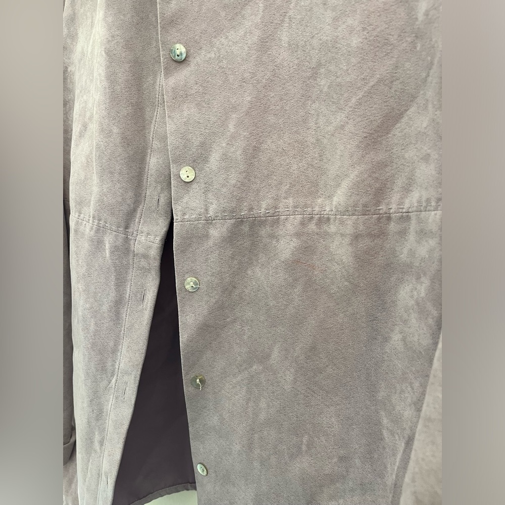 Violet button down - Picture 2 of 5
